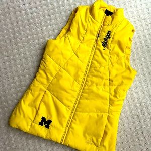 Adidas University of Michigan vest NWOT